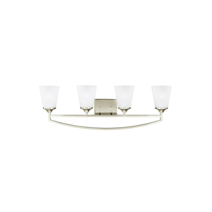 GL4424504EN3962 Hanford 4 or More Bulb Bathroom Lighting - Brushed Nickel