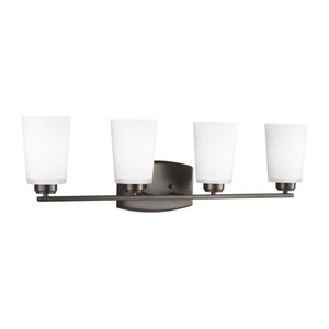 GL4428904EN3710 Franport 4 or More Bulb Bathroom Lighting - Bronze