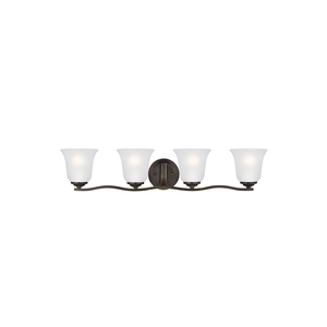 GL4439004782 Emmons 4 or More Bulb Bathroom Lighting - Heirloom Bronze