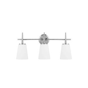 GL4440403EN305 Driscoll 3 Bulb Bathroom Lighting - Chrome