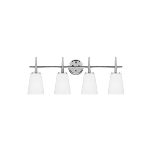 GL4440404EN305 Driscoll 4 or More Bulb Bathroom Lighting - Chrome