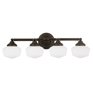 GL44439782 Academy 4 or More Bulb Bathroom Lighting - Heirloom Bronze