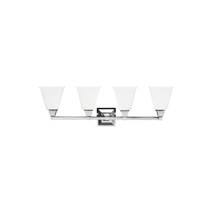 GL4450404EN305 Denhelm 4 or More Bulb Bathroom Lighting - Chrome