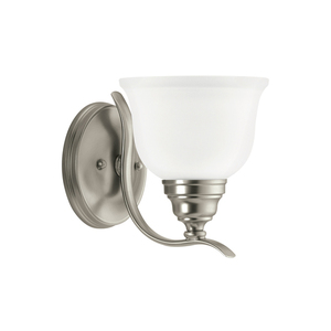 GL44625EN3962 Wheaton 1 Bulb Wall Sconce - Brushed Nickel GL44625EN3962 Wheaton 1 Bulb Wall Sconce - Brushed Nickel