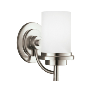 GL44660EN3962 Winnetka 1 Bulb Wall Sconce - Brushed Nickel GL44660EN3962 Winnetka 1 Bulb Wall Sconce - Brushed Nickel