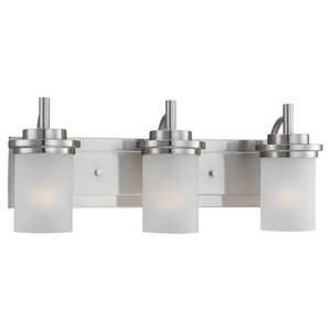 GL44662962 Winnetka 3 Bulb Bathroom Lighting - Brushed Nickel