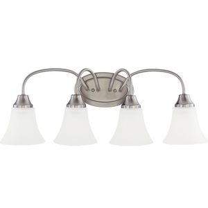 GL44808962 Holman 4 or More Bulb Bathroom Lighting - Brushed Nickel