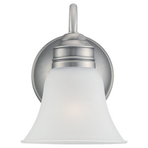 GL44850965 Gladstone 1 Bulb Wall Sconce - Antique Brushed Nickel GL44850965 Gladstone 1 Bulb Wall Sconce - Antique Brushed Nickel