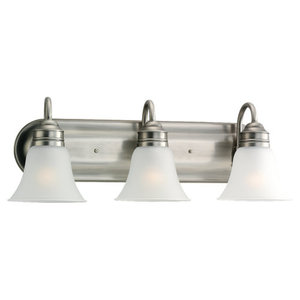 GL44852965 Gladstone 3 Bulb Bathroom Lighting - Antique Brushed Nickel GL44852965 Gladstone 3 Bulb Bathroom Lighting - Antique Brushed Nickel