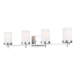 S449030405 Zire 4 or More Bulb Bathroom Lighting - Chrome