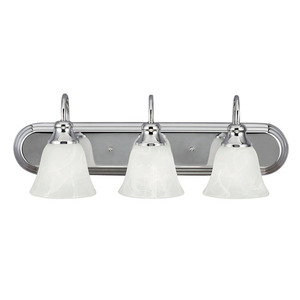 GL4494105 Windgate 3 Bulb Bathroom Lighting - Chrome