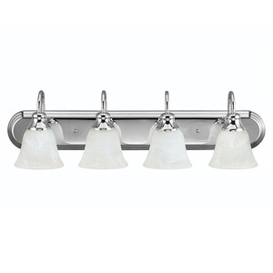 GL4494205 Windgate 4 or More Bulb Bathroom Lighting - Chrome