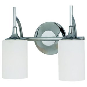 GL4495305 Stirling 2 Bulb Bathroom Lighting - Chrome