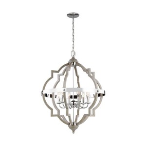 GL5124906872 Socorro Entrance / Foyer Pendant Light - Washed Pine