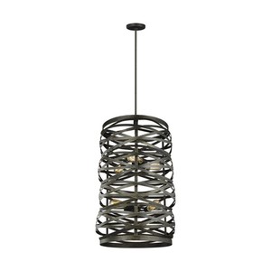 GL5128606802 Cowen Entrance / Foyer Pendant Light - Obsidian Mist