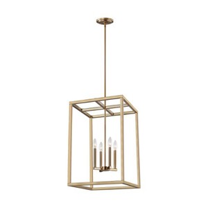 GL5134504EN848 Moffet Street Entrance / Foyer Pendant Light - Satin Brass