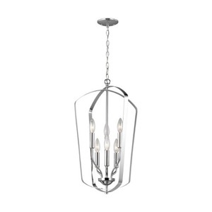 GL513490605 Romee Entrance / Foyer Pendant Light - Chrome