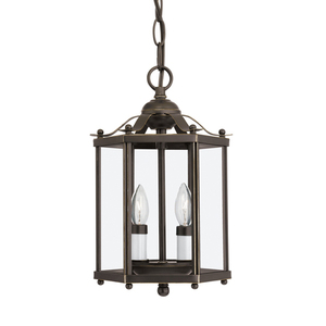 GL5232EN782 Bretton Semi Flush Mount Ceiling Light - Heirloom Bronze