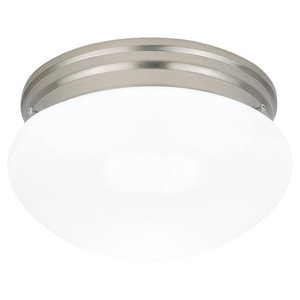 GL5328962 Webster Flush Mount Ceiling Light - Brushed Nickel GL5328962 Webster Flush Mount Ceiling Light - Brushed Nickel