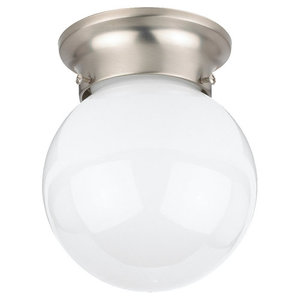 GL5366962 Tomkin Flush Mount Ceiling Light - Brushed Nickel GL5366962 Tomkin Flush Mount Ceiling Light - Brushed Nickel