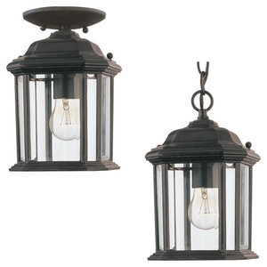 GL6002912 Kent Hanging Hanging Lantern - Black
