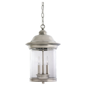 GL60081965 Hermitage Hanging Hanging Lantern - Antique Brushed Nickel