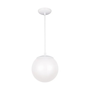 GL601893S15 Hanging Globe Mini-Pendant Pendant Light - White