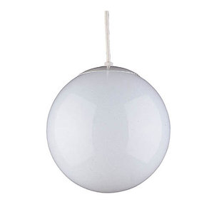 GL602415 Hanging Globe Entrance / Foyer Pendant Light - White