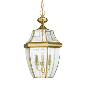 GL6039EN02 Lancaster Hanging Hanging Lantern - Polished Brass