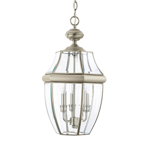 GL6039EN965 Lancaster Hanging Hanging Lantern - Antique Brushed Nickel