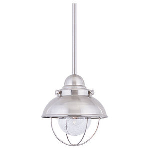 GL615098 Sebring Hanging Hanging Lantern - Brushed Stainless