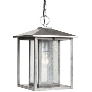 GL6202757 Hunnington Hanging Hanging Lantern - Weathered Pewter