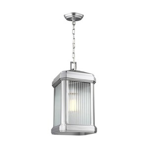 GL6247431753 Gaelan Hanging Hanging Lantern - Painted Brushed Nickel