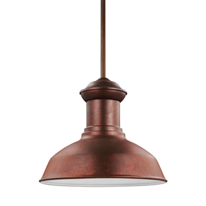 GL624770144 Fredricksburg Hanging Hanging Lantern - Weathered Copper