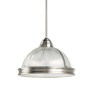 GL65061EN3962 Pratt Street Down Light Pendant Light - Brushed Nickel