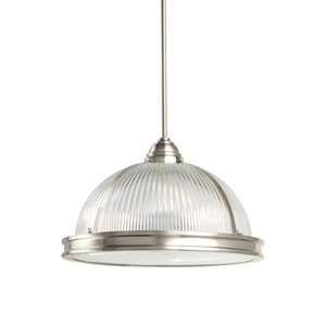 GL65062EN3962 Pratt Street Down Light Pendant Light - Brushed Nickel