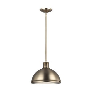 GL65086848 Pratt Street Down Light Pendant Light - Satin Brass