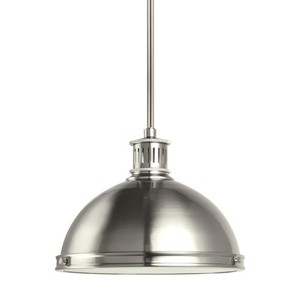 GL6508693S962 Pratt Street Down Light Pendant Light - Brushed Nickel