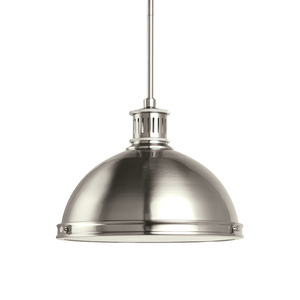 GL65086EN3962 Pratt Street Down Light Pendant Light - Brushed Nickel