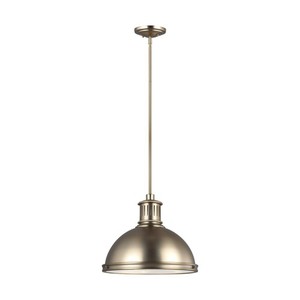 GL65087848 Pratt Street Down Light Pendant Light - Satin Brass