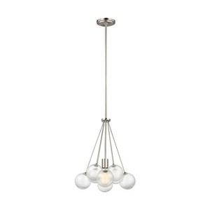 S6514301962 Bronzeville Multi Light Pendant Light - Brushed Nickel