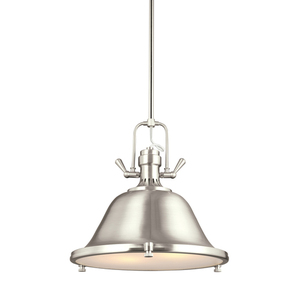 GL6514402EN3962 Stone Street Down Light Pendant Light - Brushed Nickel