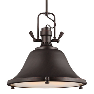 GL6514403710 Stone Street Down Light Pendant Light - Burnt Sienna