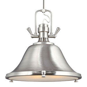 GL6514403962 Stone Street Down Light Pendant Light - Brushed Nickel