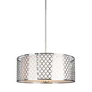 GL6515503962 Jourdanton Drum Pendant Pendant Light - Brushed Nickel