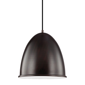 GL6525401710 Hudson Street Down Light Pendant Light - Bronze