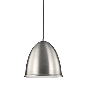 GL6525401EN304 Hudson Street Down Light Pendant Light - Satin Aluminum