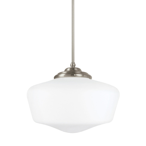 GL65439EN3962 Academy Down Light Pendant Light - Brushed Nickel