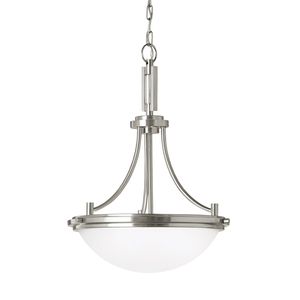 GL65661EN3962 Winnetka Up Light Pendant Light - Brushed Nickel