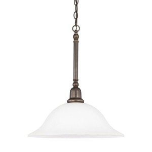 GL66060EN3782 Sussex Down Light Pendant Light - Heirloom Bronze